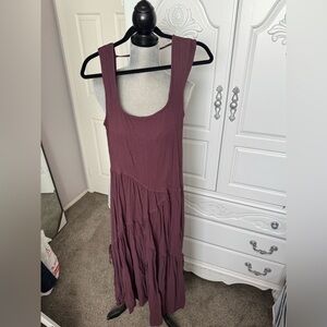 Free People Plum Maxi Dress
